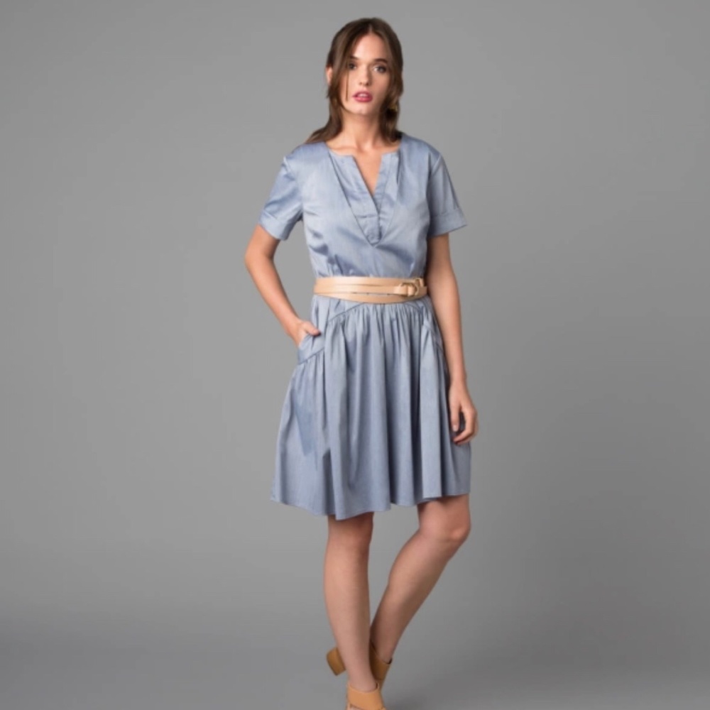 Allette Donna drop waist nursing dress